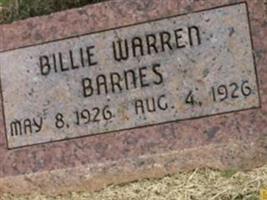 Billie Warren Barnes