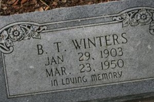 Billington Taylor "B. T." Winters Billington Taylor "B. T." Winters
