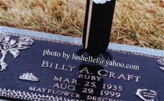 Billy Annette "Ruby" Donnelly Craft Billy Annette "Ruby" Donnelly Craft