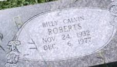 Billy Calvin Roberts
