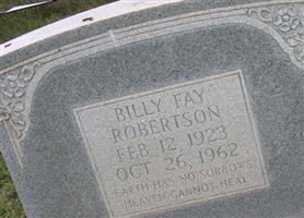 Billy Fay Robertson