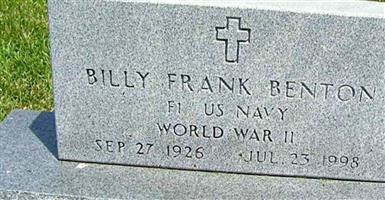 Billy Frank Benton