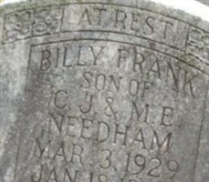 Billy Frank Needham