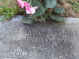 Billy Geronimo Bradley Billy Geronimo Bradley