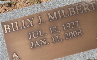 Billy J. Milbert Billy J. Milbert