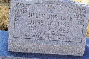 Billy Joe Tapp Billy Joe Tapp