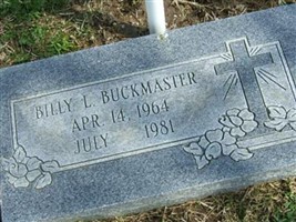 Billy Leroy Buckmaster Billy Leroy Buckmaster