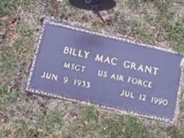 Billy Mac Grant Billy Mac Grant