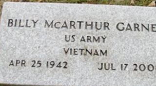 Billy MacArthur Garner Billy MacArthur Garner
