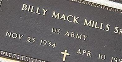 Billy Mack Mills, Sr