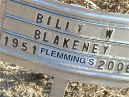 Billy W. Blakeney Billy W. Blakeney