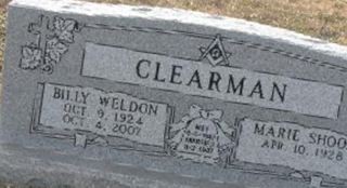 Billy Weldon Clearman