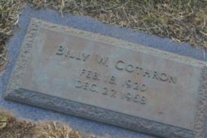 Billy Wilson Cothron