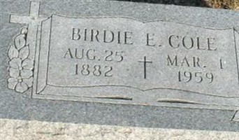 Birdie E. Cole