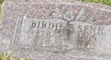 Birdie E Senn