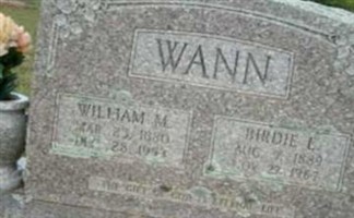 Birdie L. Taylor Wann Birdie L. Taylor Wann
