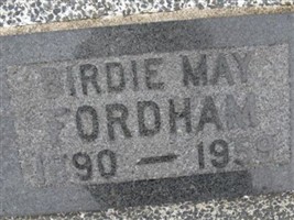 Birdie May McLin Fordham Birdie May McLin Fordham