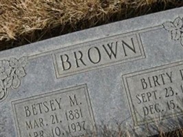 Birty Delmer Brown Birty Delmer Brown