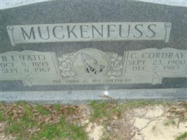 B. L. "Fate" Muckenfuss B. L. "Fate" Muckenfuss