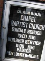 Blackwood Chapel Baptist Church Cemetery