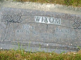 Blaine Alvin Wixom