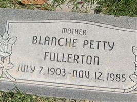 Blanch Petty Fullerton