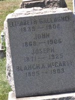 Blanche A. McCarty Gallagher Blanche A. McCarty Gallagher