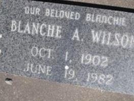 Blanche A Wilson