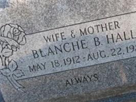 Blanche B Hall