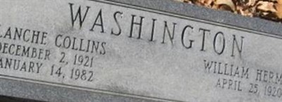 Blanche Collins Washington Blanche Collins Washington