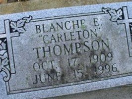 Blanche E. Carleton Thompson