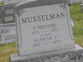 Blanche Elizabeth Bream Musselman Blanche Elizabeth Bream Musselman