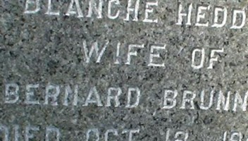 Blanche Hedden Brunner