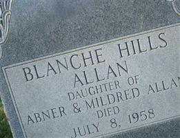 Blanche Hills Allan