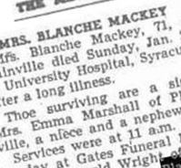 Blanche Mackey Blanche Mackey