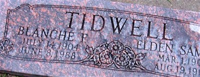 Blanche Maurine Fredrickson Tidwell