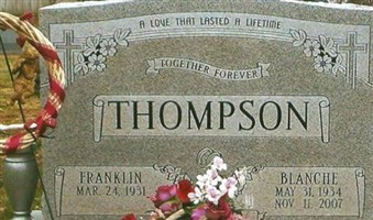 Blanche May Redmon Thompson Blanche May Redmon Thompson