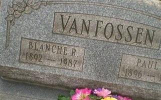 Blanche R. Zirkle VanFossen Blanche R. Zirkle VanFossen