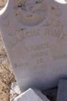 Blanche Ruby "infant" Vance Blanche Ruby "infant" Vance