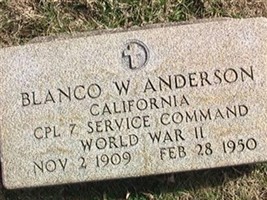 Corp Blanco W Anderson Corp Blanco W Anderson