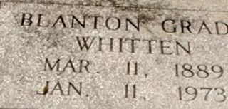 Blanton Grady Whitten