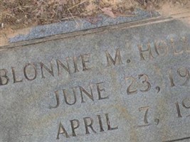 Blonnie M. Holloway Blonnie M. Holloway