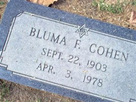 Bluma Florence Cohen