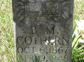 B. M. Cothern B. M. Cothern
