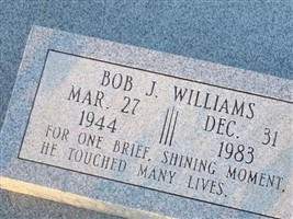 Bob J. Williams Bob J. Williams