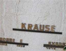 Bobbe E Krause