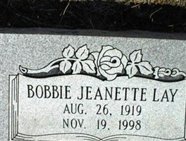 Bobbie Jeanette Lay