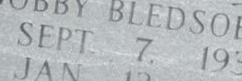 Bobby Bledsoe, Sr