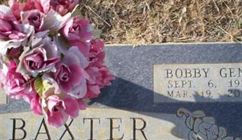 Bobby Gene Baxter Bobby Gene Baxter
