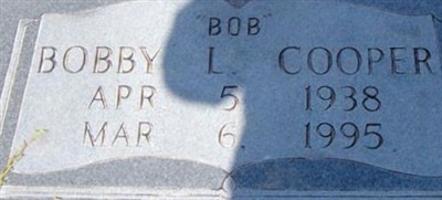 Bobby L "Bob" Cooper Bobby L "Bob" Cooper
